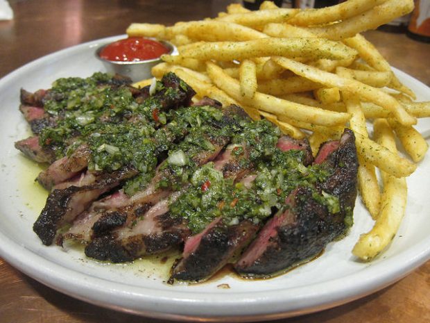 30-day dry aged rib eye